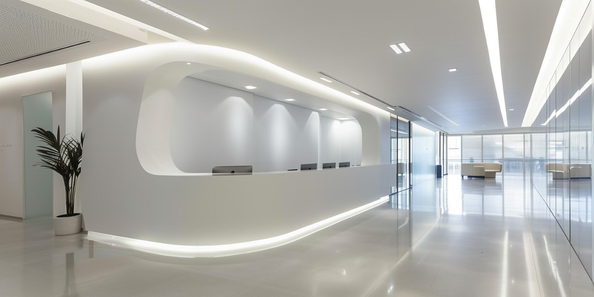 Professionele schilderwerken voor winkelketens, kantoren, showrooms of industriële gebouwen
